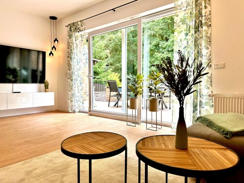 Haus am Wald mit Outdoor Whirlpool und Kamin