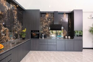 Microwave, oven, stovetop