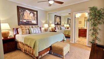 Condo (3 Bedrooms) | 3 bedrooms, laptop workspace, iron/ironing board, bed sheets