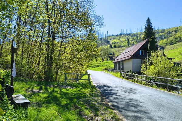 Ferienwohnung Mühlenteich By Hoheisel Außenansicht Frühling