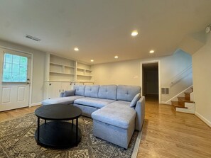 TV, fireplace, table tennis