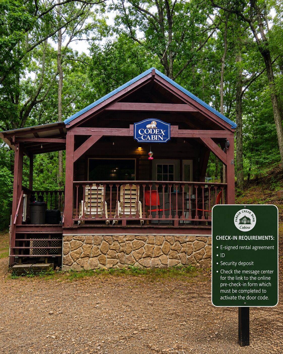 Front of property