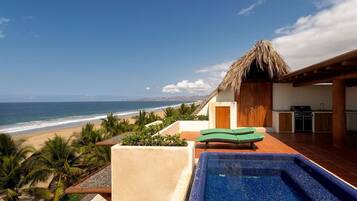 Deluxe Villa, Beach View | Terrace/patio