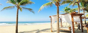 Vue sur la plage/l’océan