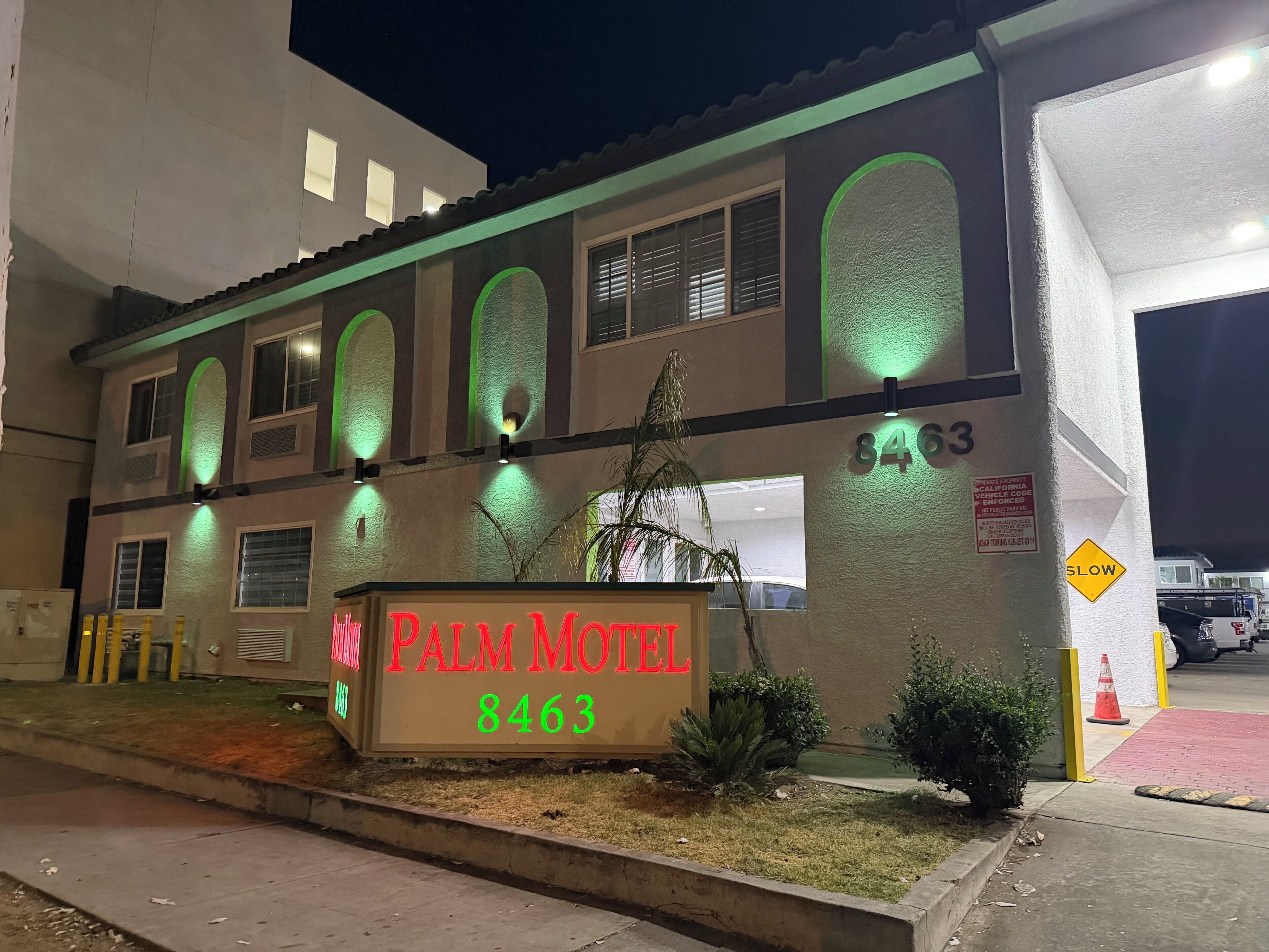 Fachada de la propiedad