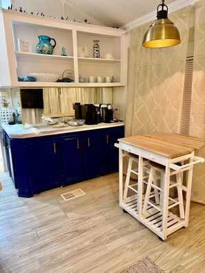 Microwave, oven, stovetop