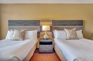 Wi-Fi de cortesia, roupa de cama
