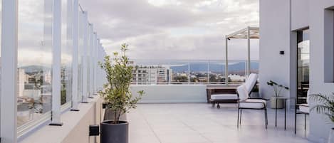 Terrasse sur le toit