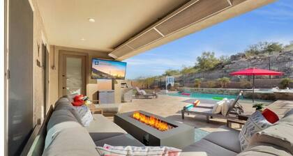 Estrella Mountain 5BR Goodyear | Heated Pool, Spa, Game Room