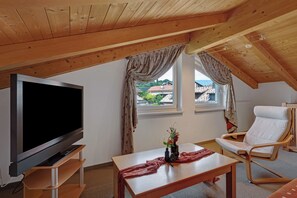 Fernseher, Tischtennisplatte