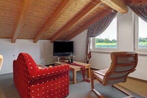 Fernseher, Tischtennisplatte