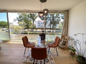 Dining - bel appartement spacieux lumineux avec wifi et pk (ARCACHON)