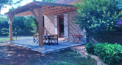 Maison de vacances 'à La Ferme' avec terrasse privée et jardin privé