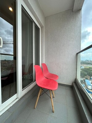 Luxury Apartment, Balcony, City View | Balcony