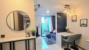 Apartment, 1 Schlafzimmer, barrierefrei | Innenbereich