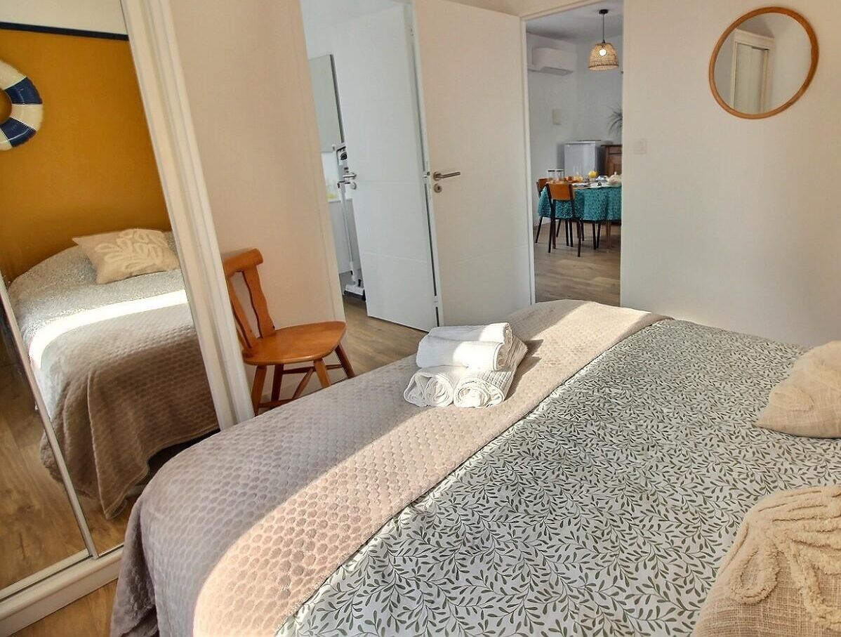 1 Schlafzimmer, Bügeleisen/Bügelbrett, kostenloses WLAN, Bettwäsche