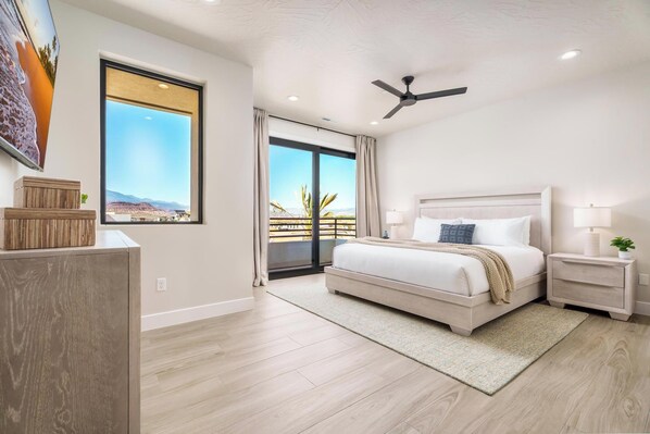 5 bedrooms, iron/ironing board, travel cot, free WiFi