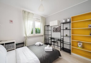 1 chambre, fer et planche à repasser, Wi-Fi, draps fournis