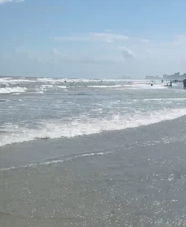 Sun-loungers, beach towels