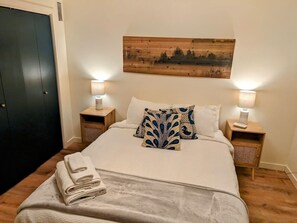 2 soveværelser, skrivebord, strygejern/strygebræt, gratis Wi-Fi