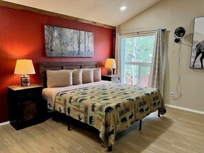 3 soverom, skrivebord, strykejern/-brett og wi-fi (inkludert)