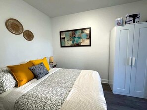 1 sovrum, strykjärn/strykbräda, resesäng och gratis wi-fi