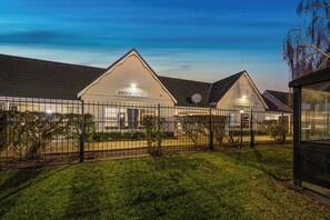 Majoituspaikan julkisivu