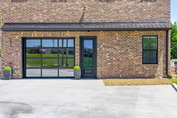 Exterior detail - The Space at The Spot (281 Liberty Parkway) (Clarksville)