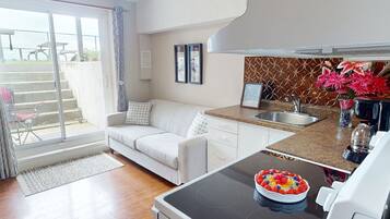 TV, fireplace, table tennis