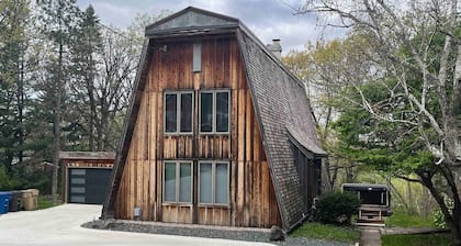 Centrally Located Wooded A-Frame