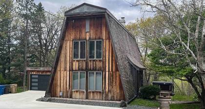 Centrally Located Wooded A-Frame