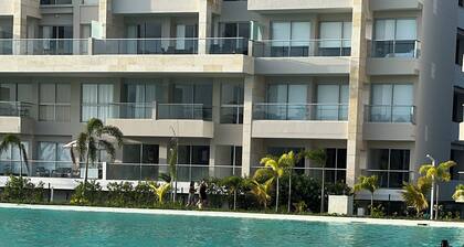 Luxury apartment in front of the largest artificial beach in latioamerica