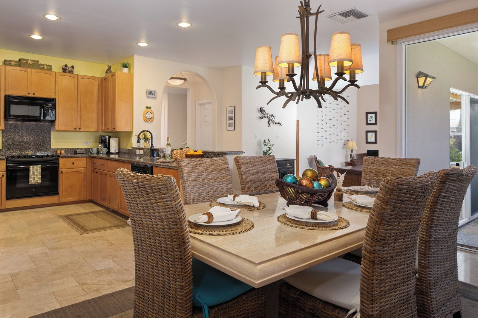 Elegant dining space with open layout and natural light WCV-305