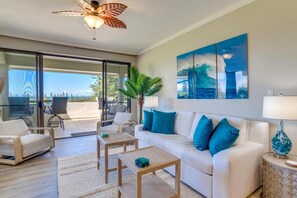 TV - Kapalua Golf Villas | 2 Free Rental Cars | KBM Resorts | Large Bedrooms | 2 Units, 2 Bedrooms | ML-1333 (Lahaina)