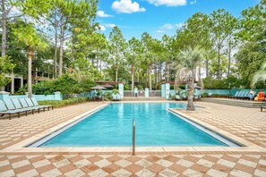 Una piscina climatizada