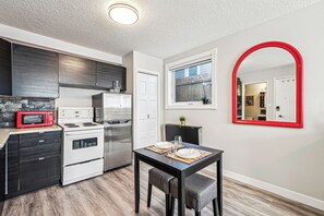 Microwave, oven, stovetop