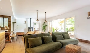 TV connectée, cheminée