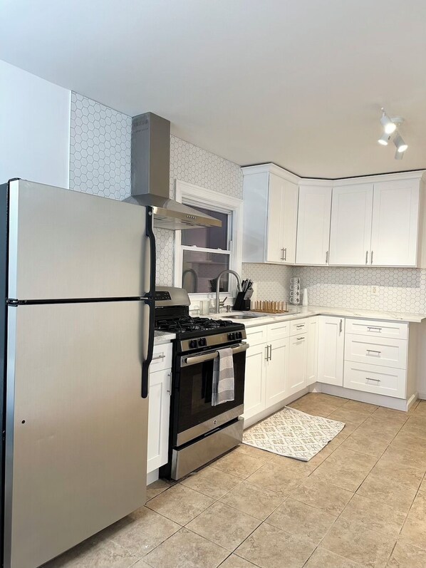 Microwave, oven, stovetop