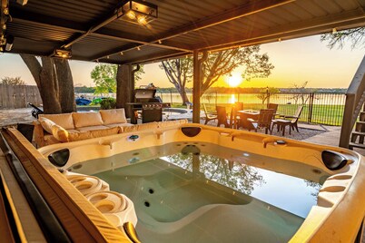 Lakefront 7BR Retreat | Pool, Hot Tub & Views
