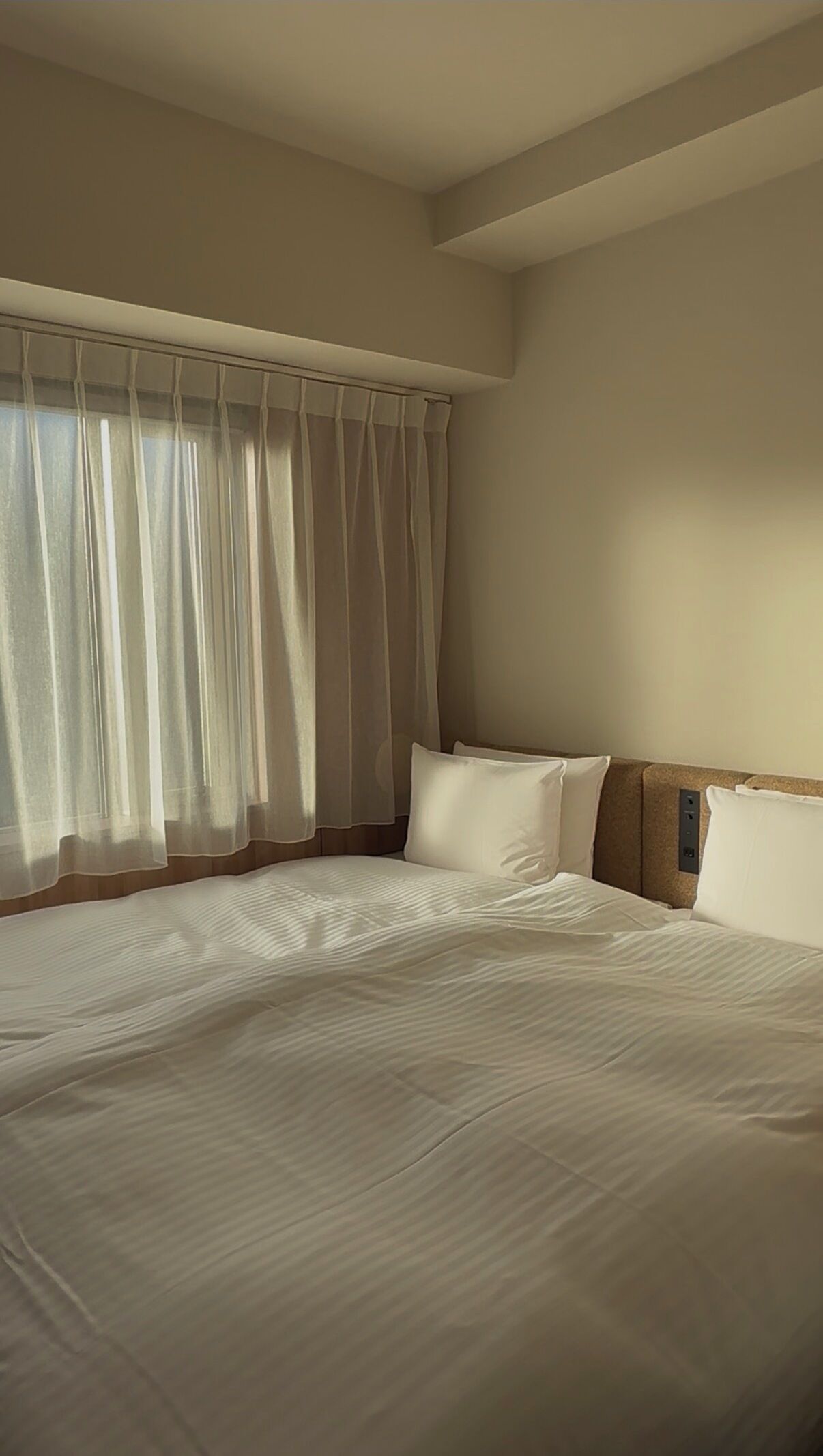 Phòng 2 giường đơn Tiêu chuẩn | Két bảo mật tại phòng, bàn, màn/rèm cản sáng, bàn ủi/dụng cụ ủi quần áo 