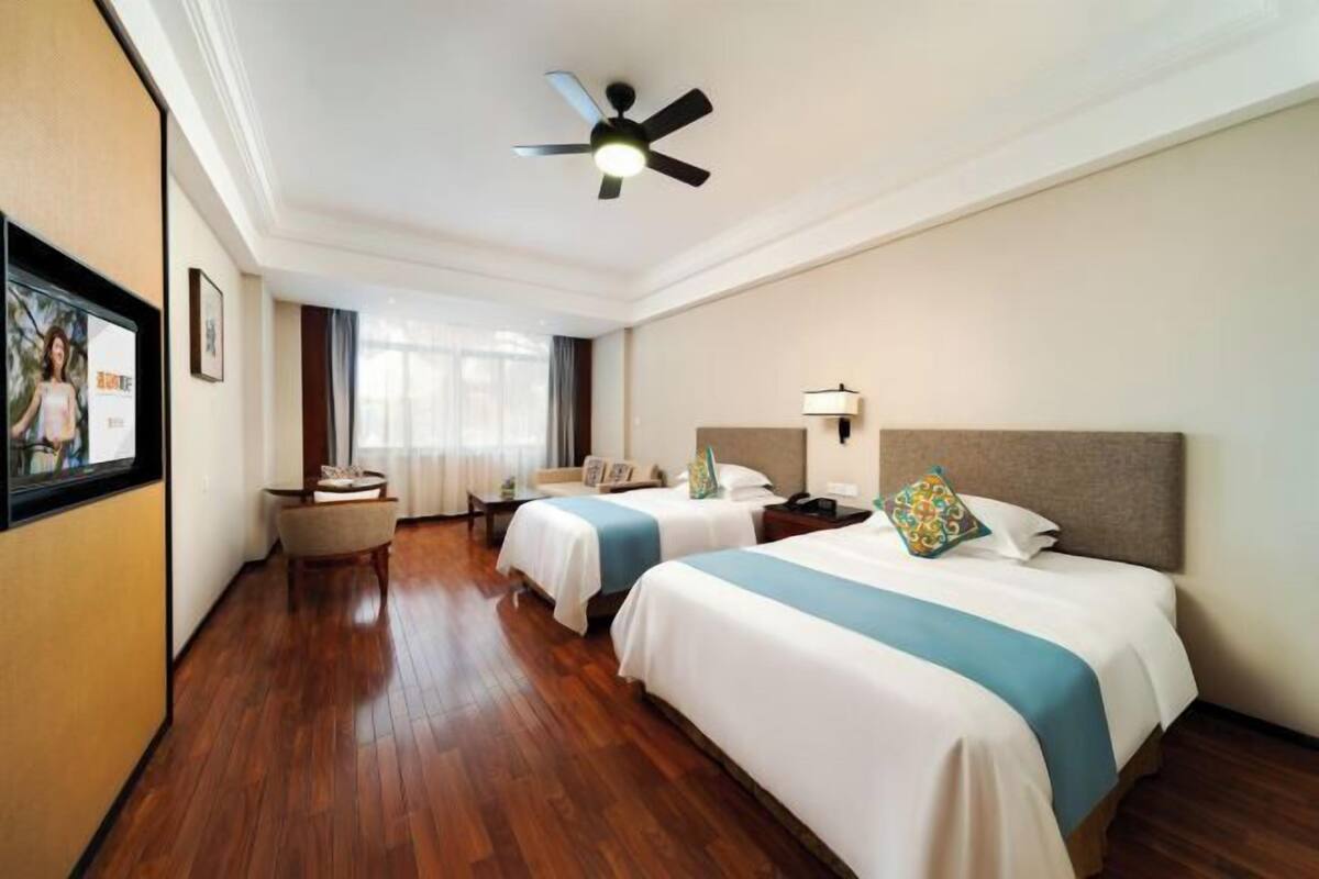 In-room safe, blackout curtains, iron/ironing board, free WiFi