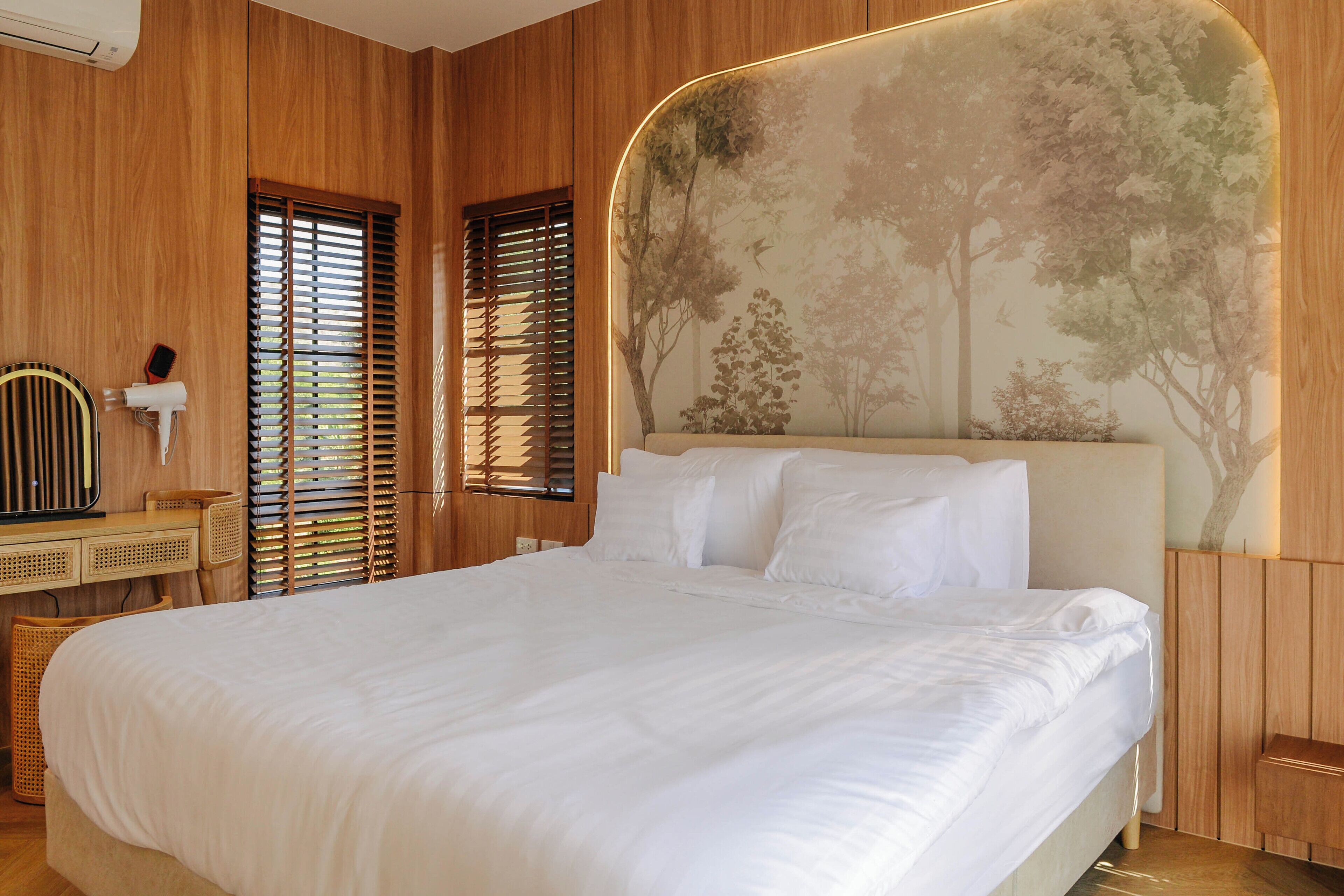 Family Villa, 4 Bedrooms, Balcony, Hill View | Free WiFi, bed sheets