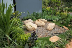 Vista al jardín