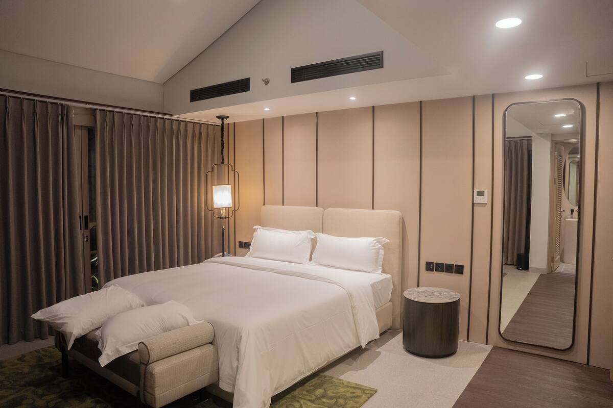 Ropa de cama de alta calidad, wifi gratis y ropa de cama