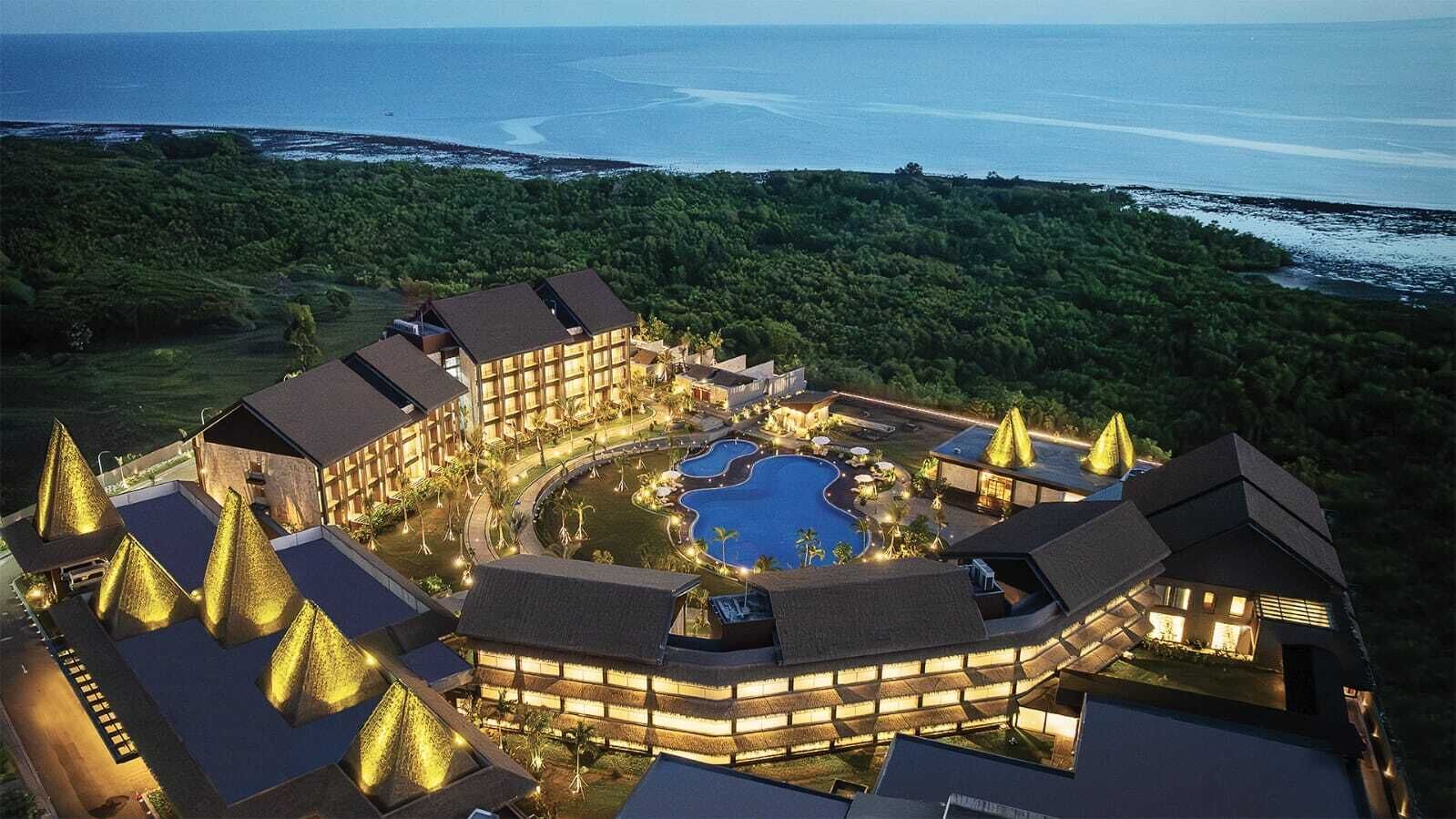 Façade de l’hébergement