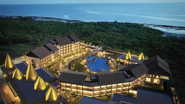 Overnatningsstedets facade