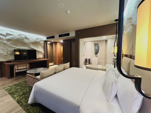Habitación Deluxe | Ropa de cama de alta calidad, wifi gratis y ropa de cama