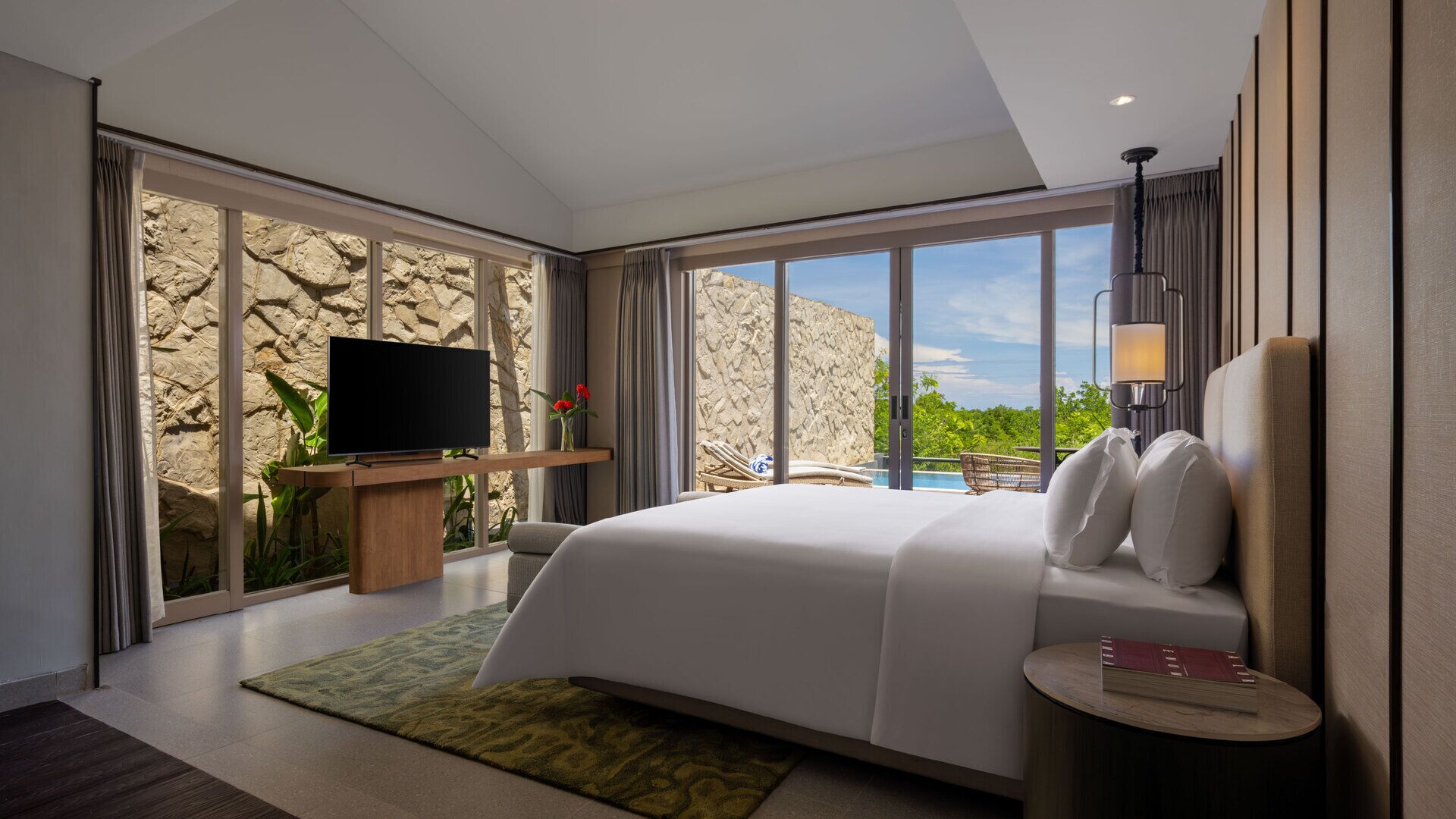 デラックス ヴィラ | 高級寝具、WiFi (無料)、ベッドシーツ