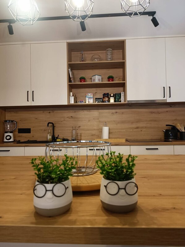 Kühlschrank, Ofen, Herdplatte, Geschirrspüler