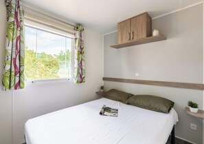 Comfort stacaravan, 3 slaapkamers
